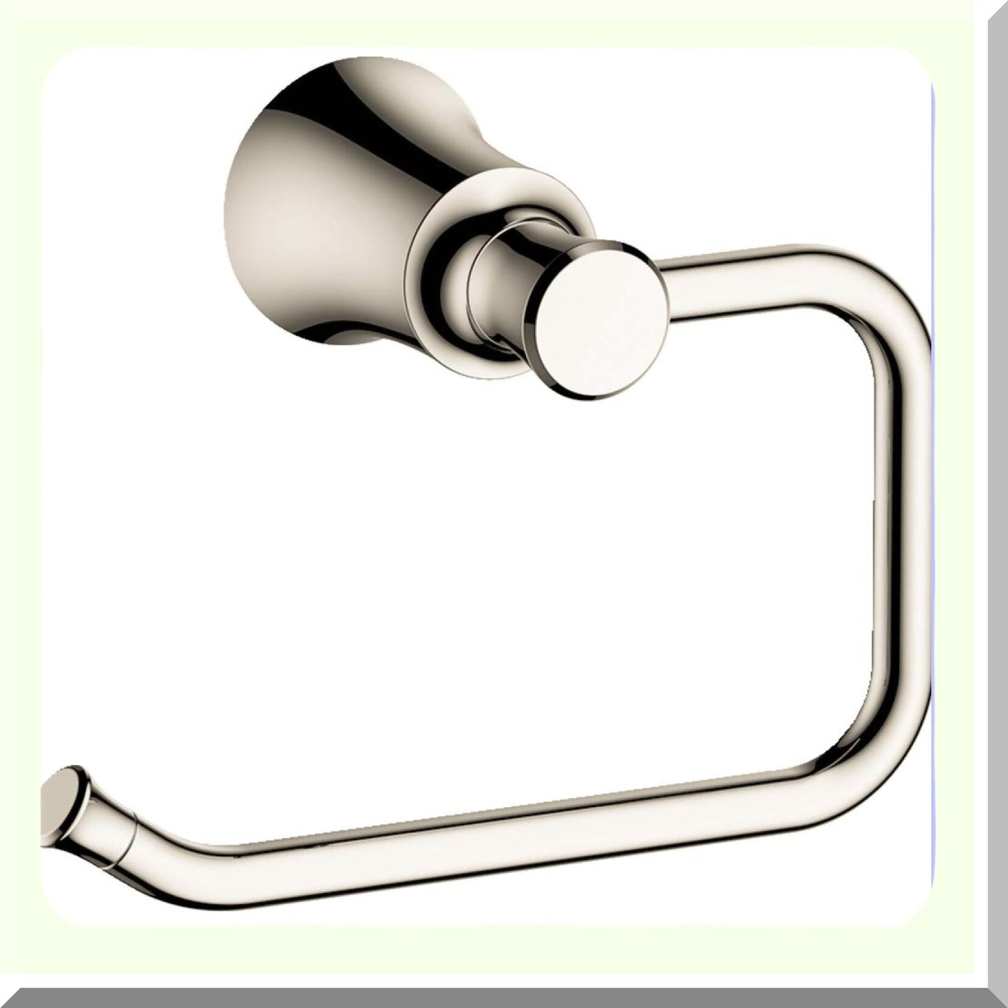 Tet Paper Holder 5-inch Polished Nickel
