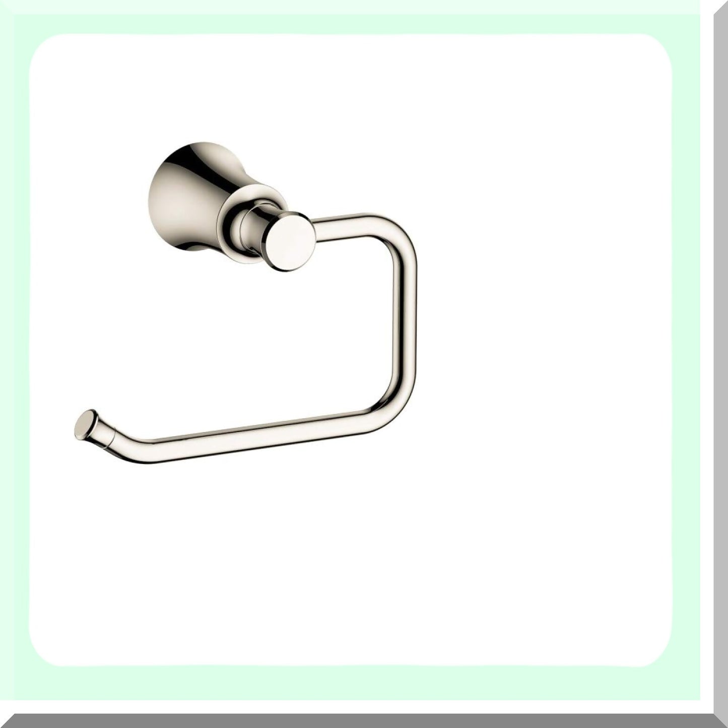 Tet Paper Holder 5-inch Polished Nickel