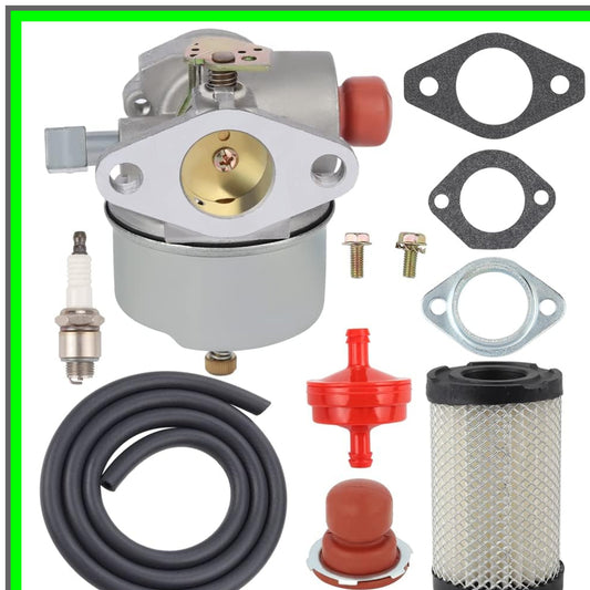 Tecumseh Engine Carburetor and Air Filter Combo for Lawnmowers