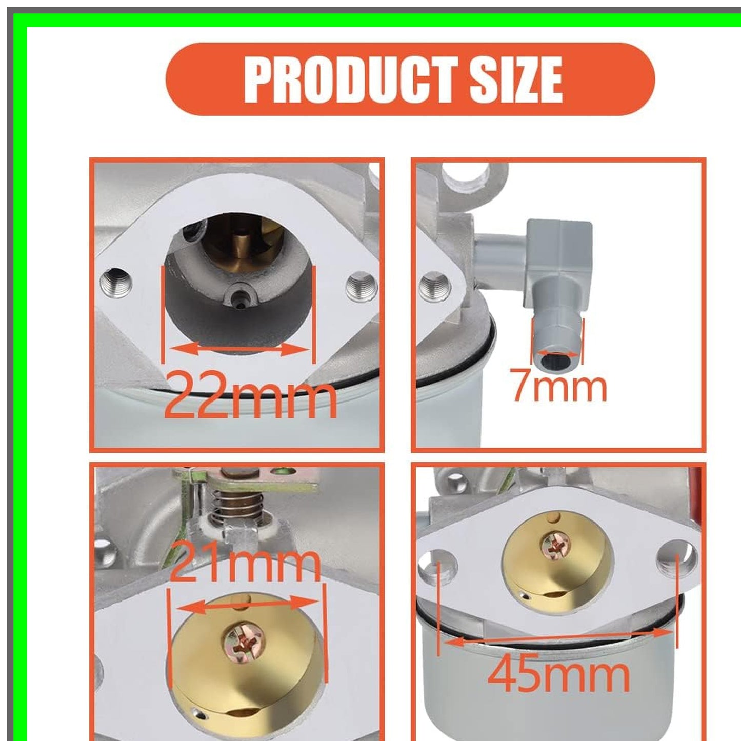 Tecumseh Engine Carburetor and Air Filter Combo for Lawnmowers