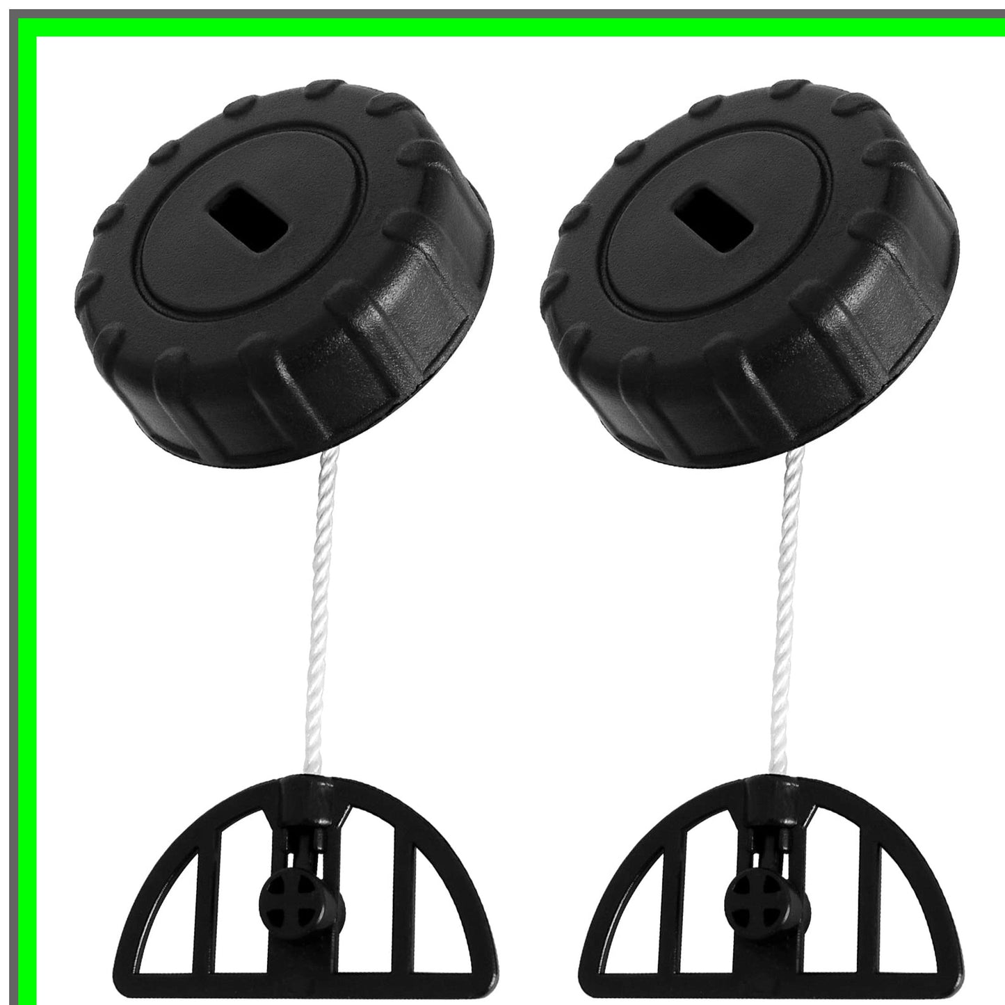 Stihl Chainsaw Gas Cap Replacement 1130 350 0500, 2 Pack Fuel Filler