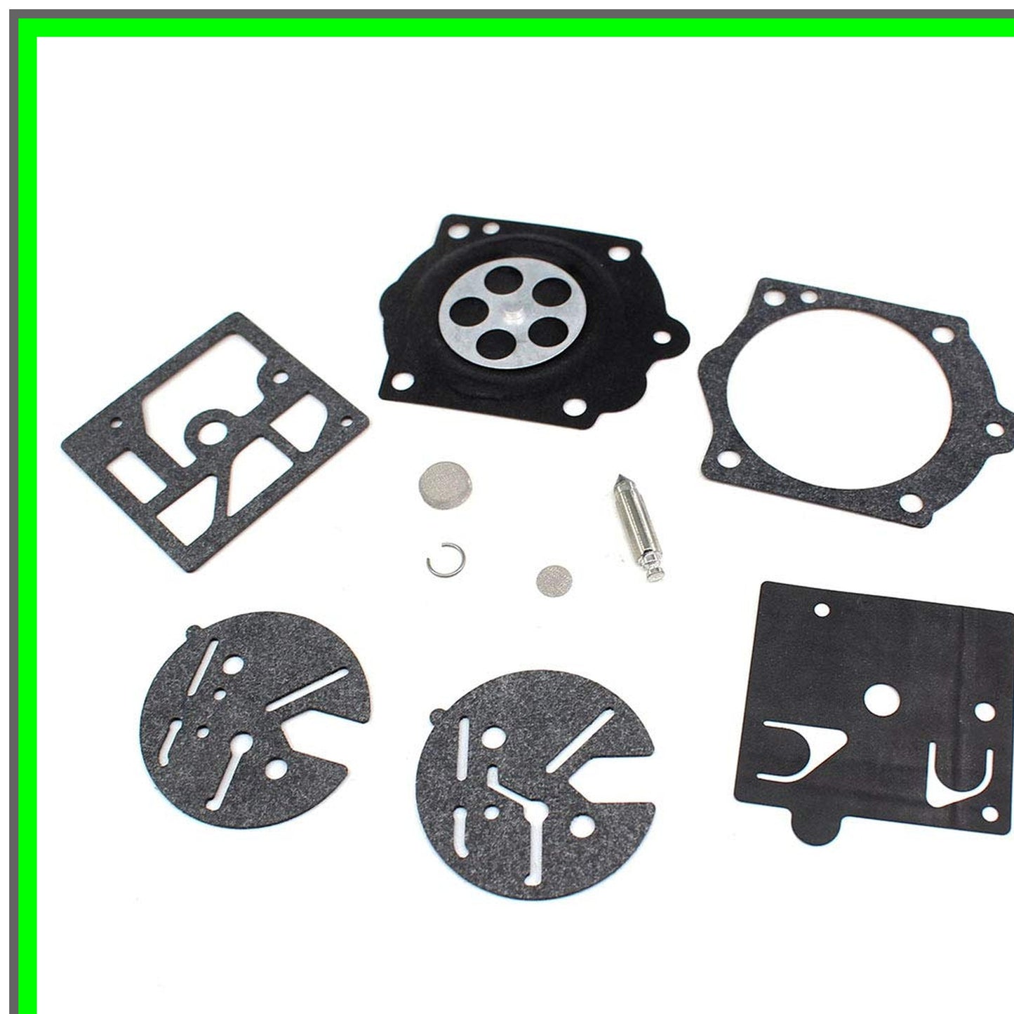 Carburetor Repair Kit for Poulan Pro 3400 3700 3800 4000 with Fuel Line Filter