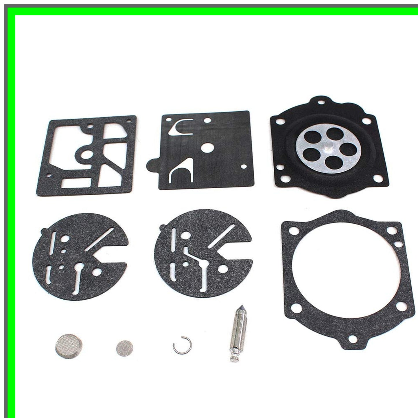 Carburetor Repair Kit for Poulan Pro 3400 3700 3800 4000 with Fuel Line Filter