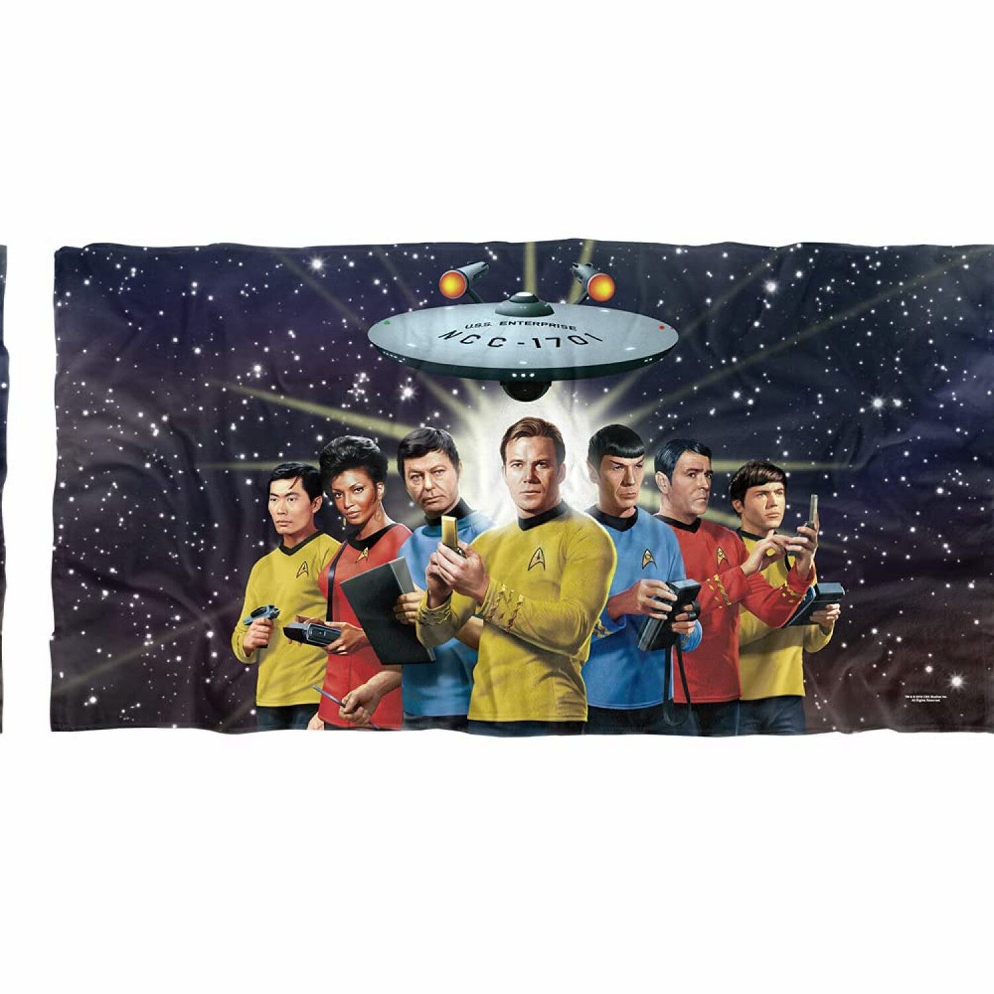 Star Trek Crew Official Beach Towel 30" x 60"