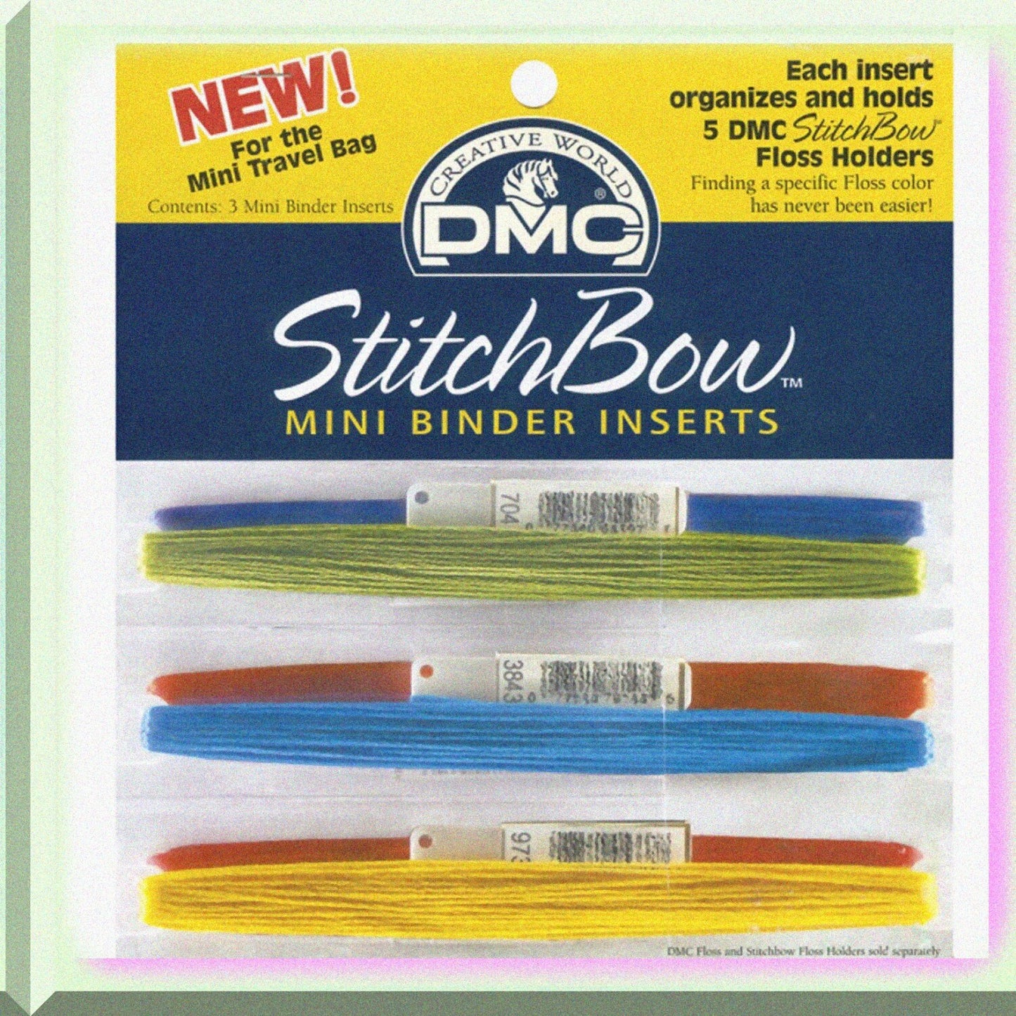Stitch Bow Mini Binder Insert 3 Pack