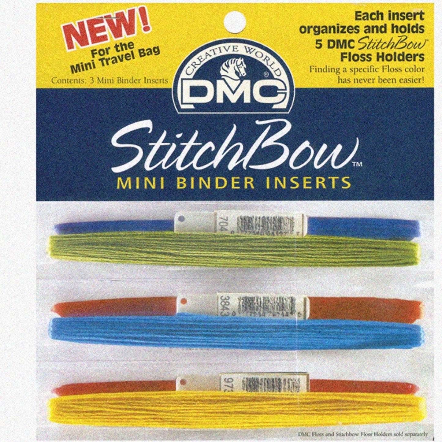 Stitch Bow Mini Binder Insert 3 Pack