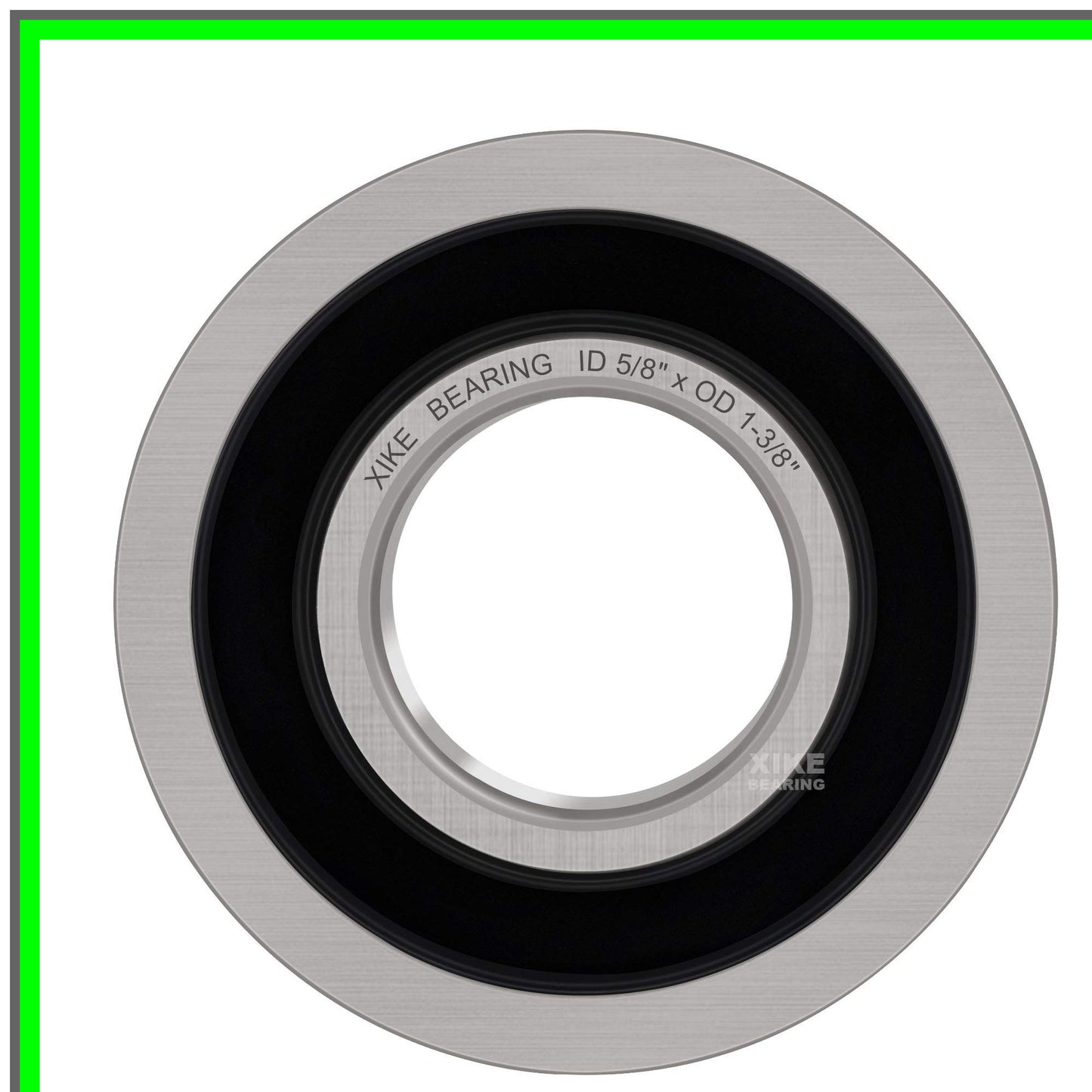 Flanged Ball Bearings Set for Lawn Mowers and Carts - 10 Pack 5/8" x 1-3/8"