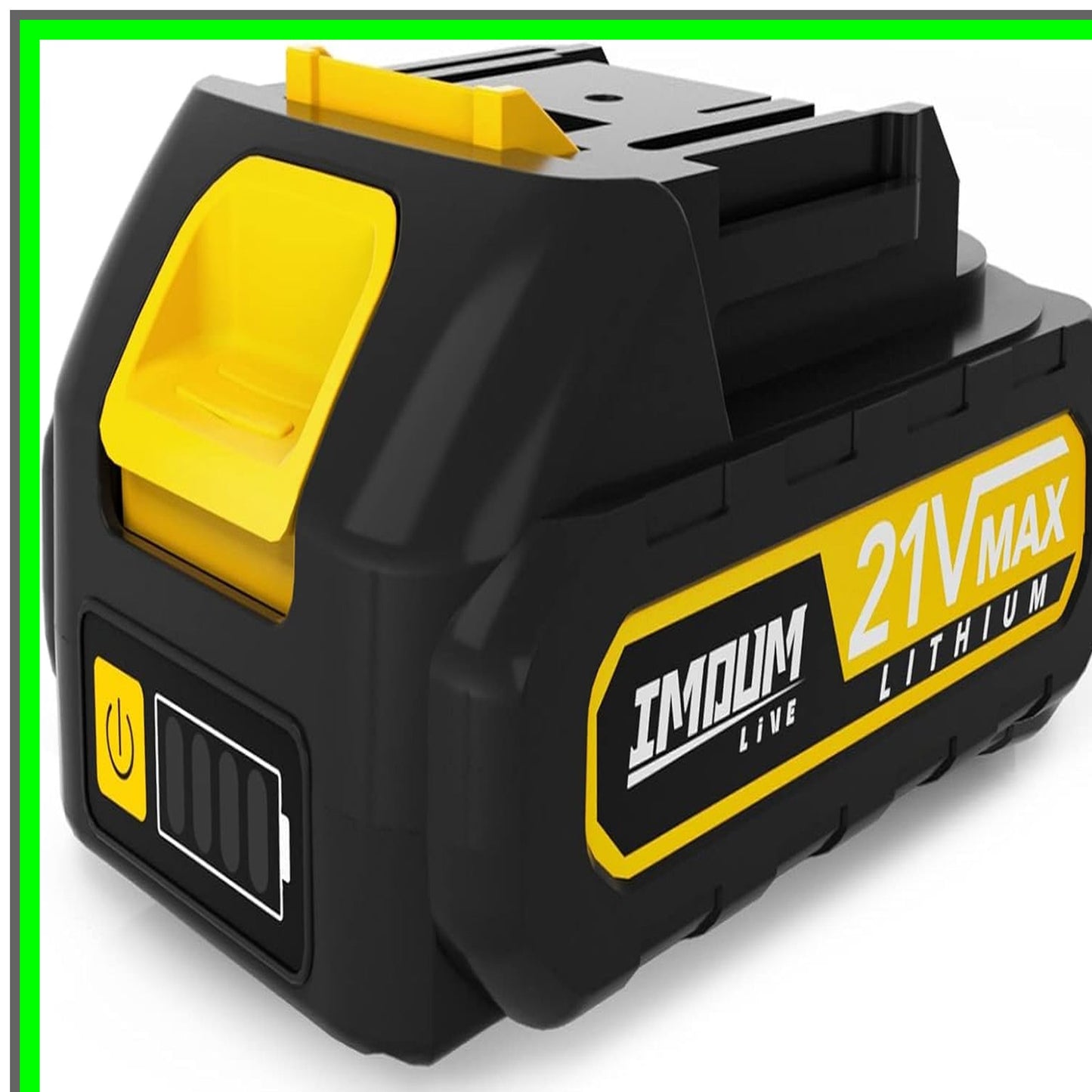 PowerMax 21V Lithium Ion 2.0Ah Battery for Reliable Performance
