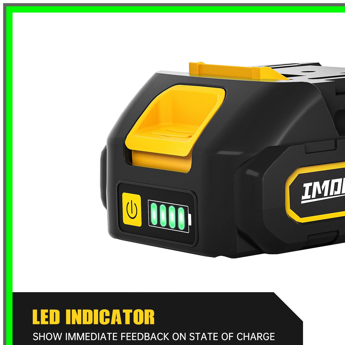 PowerMax 21V Lithium Ion 2.0Ah Battery for Reliable Performance