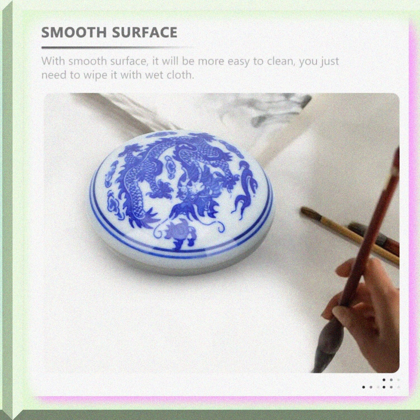 Chinese Yinni Pad Red Inkpad Calligraphy Stamp Seal Painting 4pcs