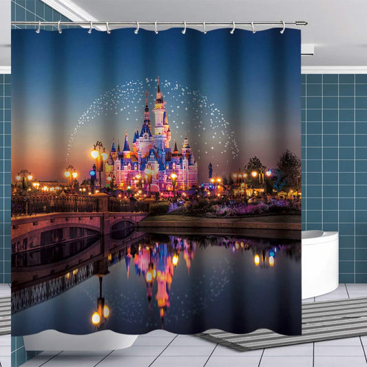 Fairyland Kids Shower Curtain 70x70 Inches