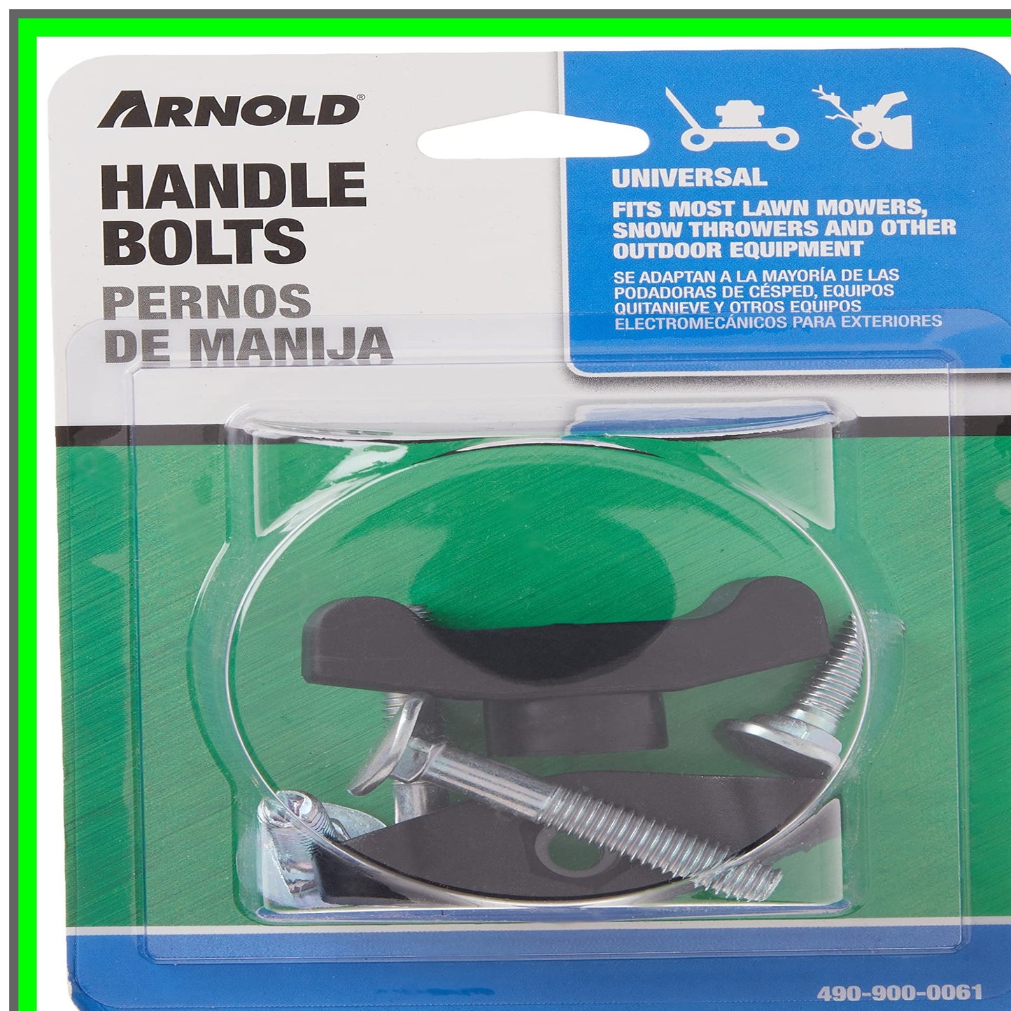 Universal T-Handle Bolt Set with 4 Bolts and 2 Ergonomic Handles