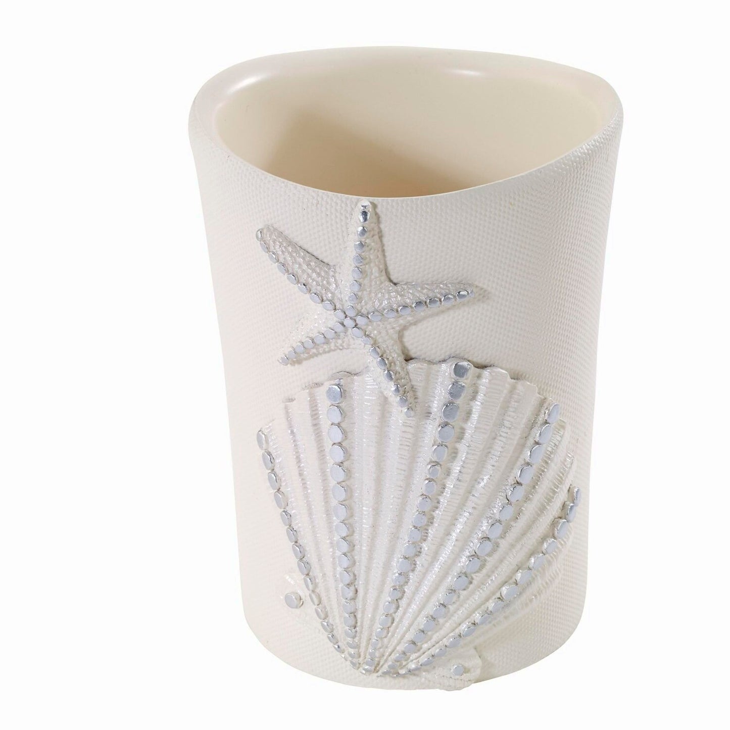 Seashell Inspired Bathroom Tumbler and Organizer