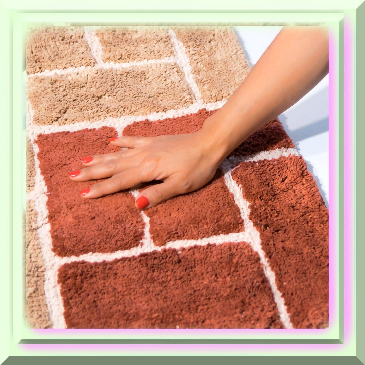 Berkeley 2 Pc Adobe Bath Rug Set 21"x34" & 24"x40"
