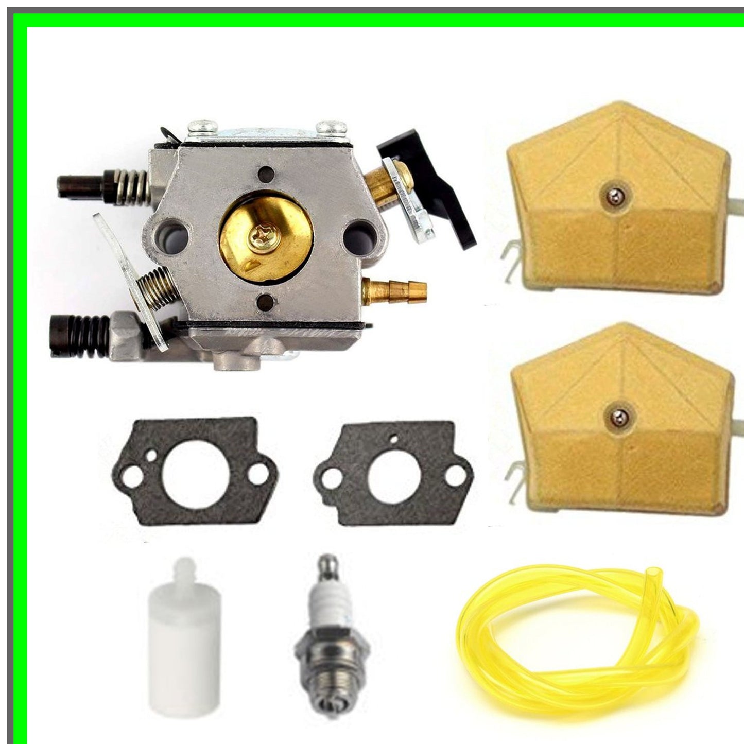 Husqvarna Chainsaw Carburetor Replacement with Air Filter WT-170-1