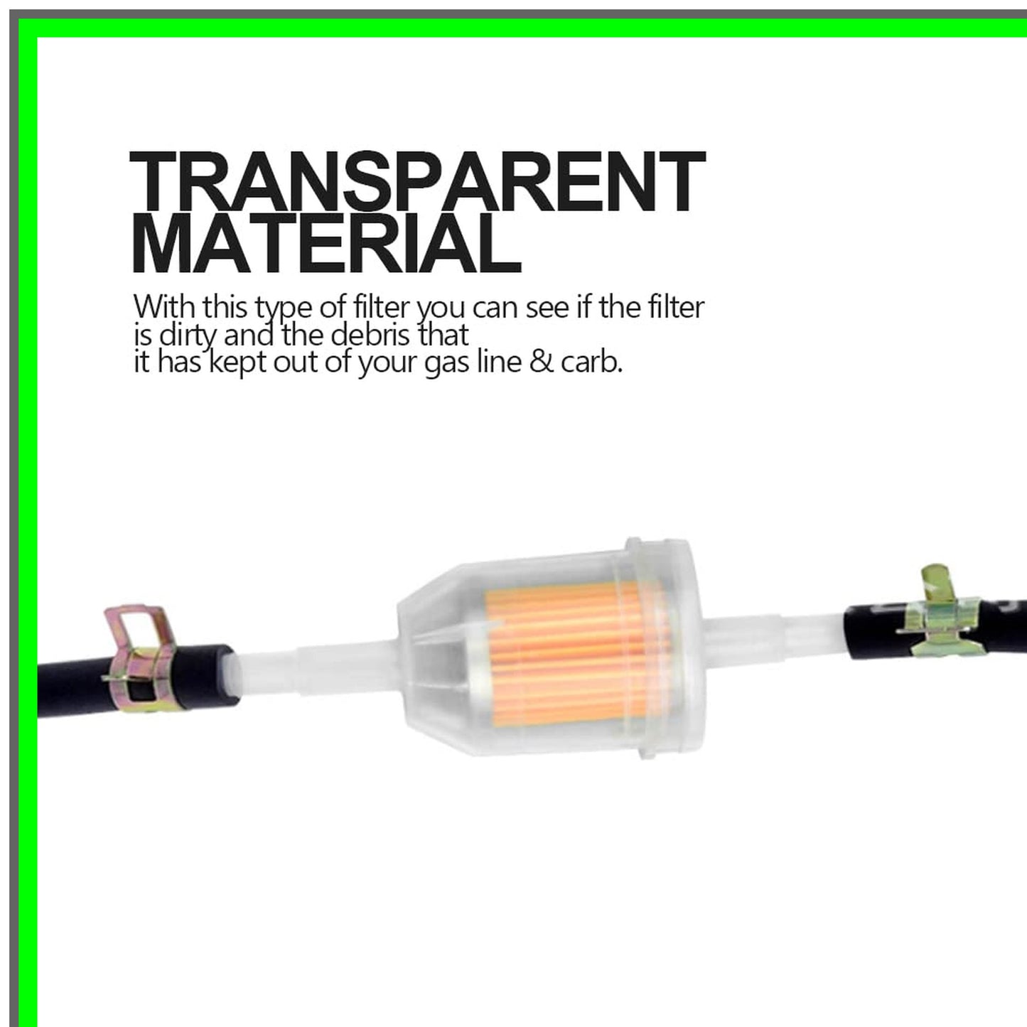 Efficient Inline Fuel Filters Set for Lawn Mowers and Small Engines
