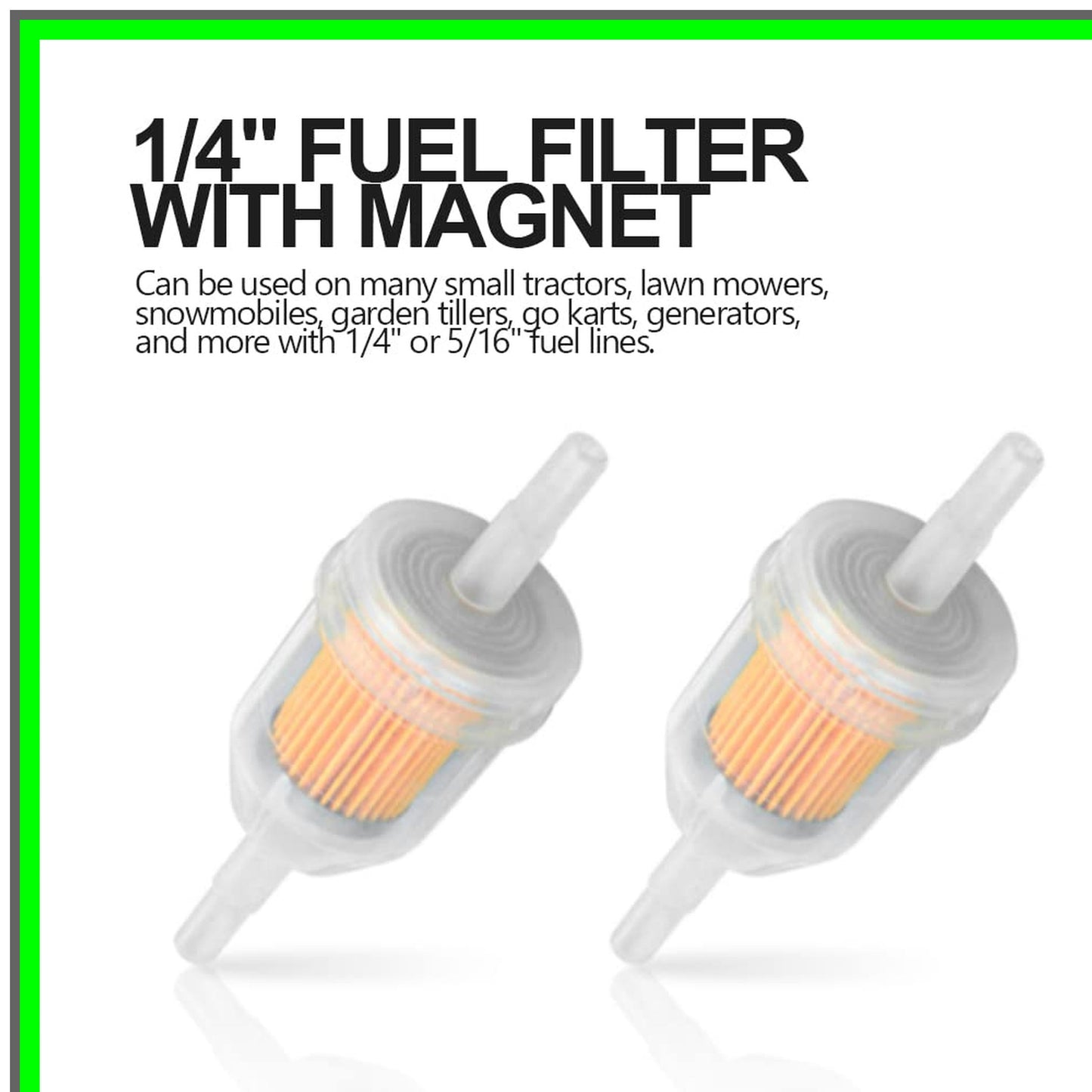 Efficient Inline Fuel Filters Set for Lawn Mowers and Small Engines