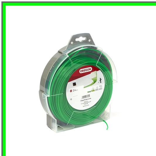 Green Square Trimmer Line 095" x 246' for Efficient Lawn Care