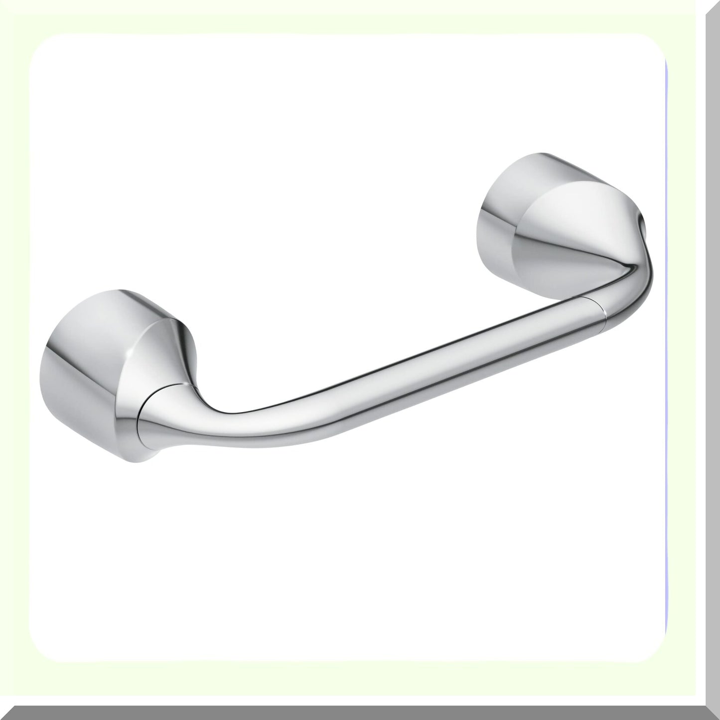 Idora Double Post Pivoting Toilet Paper Holder Chrome