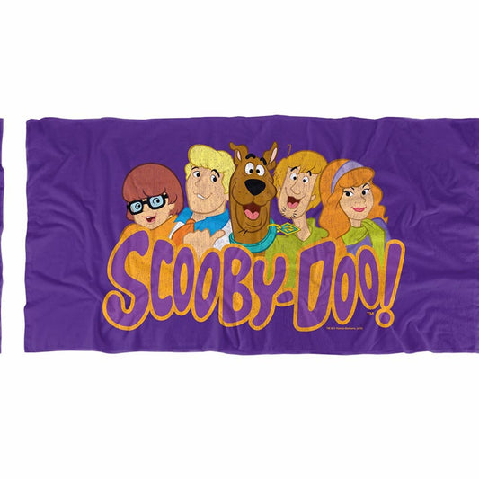 Scooby-Doo Scooby Gang Purple Beach Towel 30" x 60"