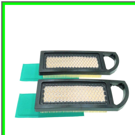 Dual Pack Air Filter Replacement for Lawn Mower Models 697014 697634 698083