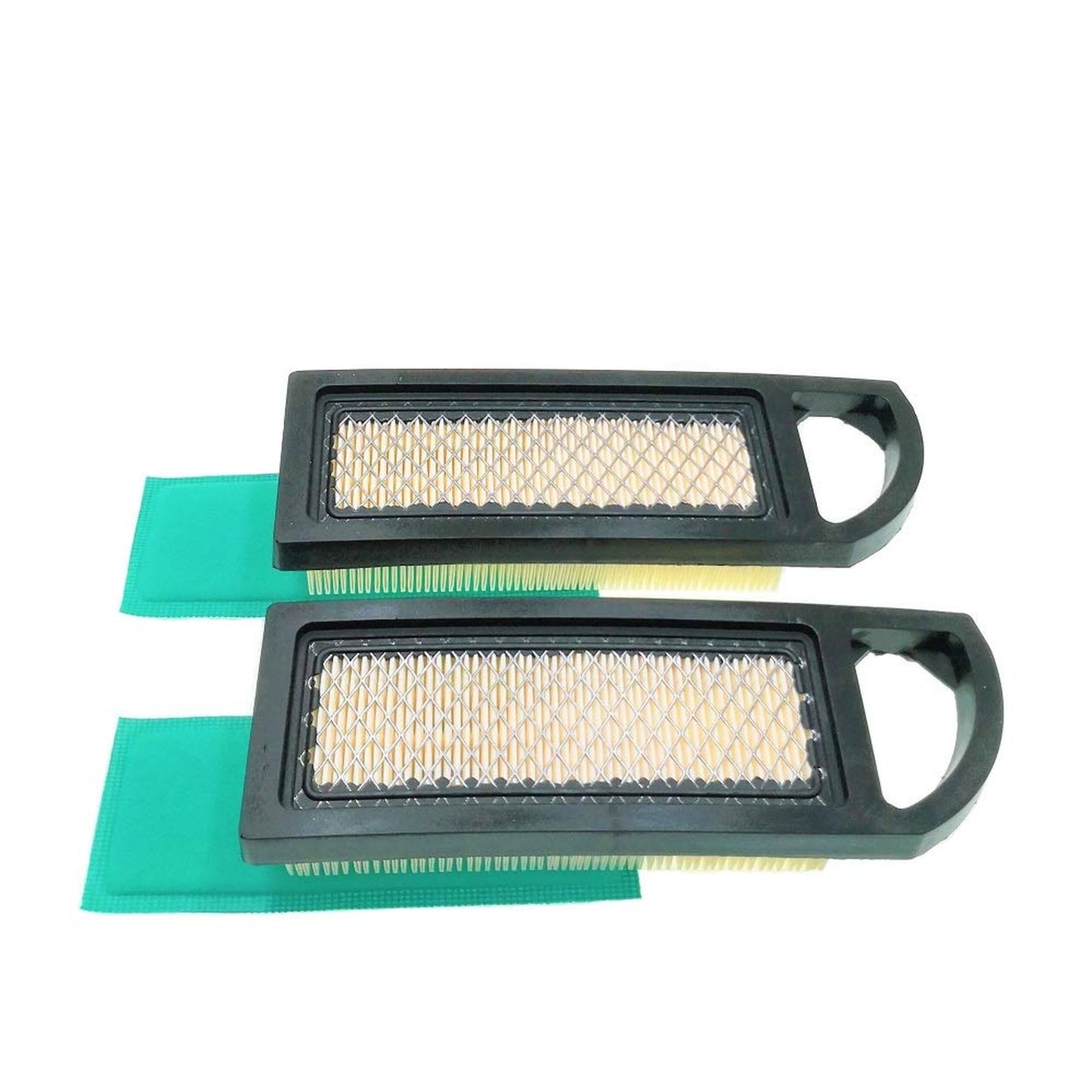 Dual Pack Air Filter Replacement for Lawn Mower Models 697014 697634 698083