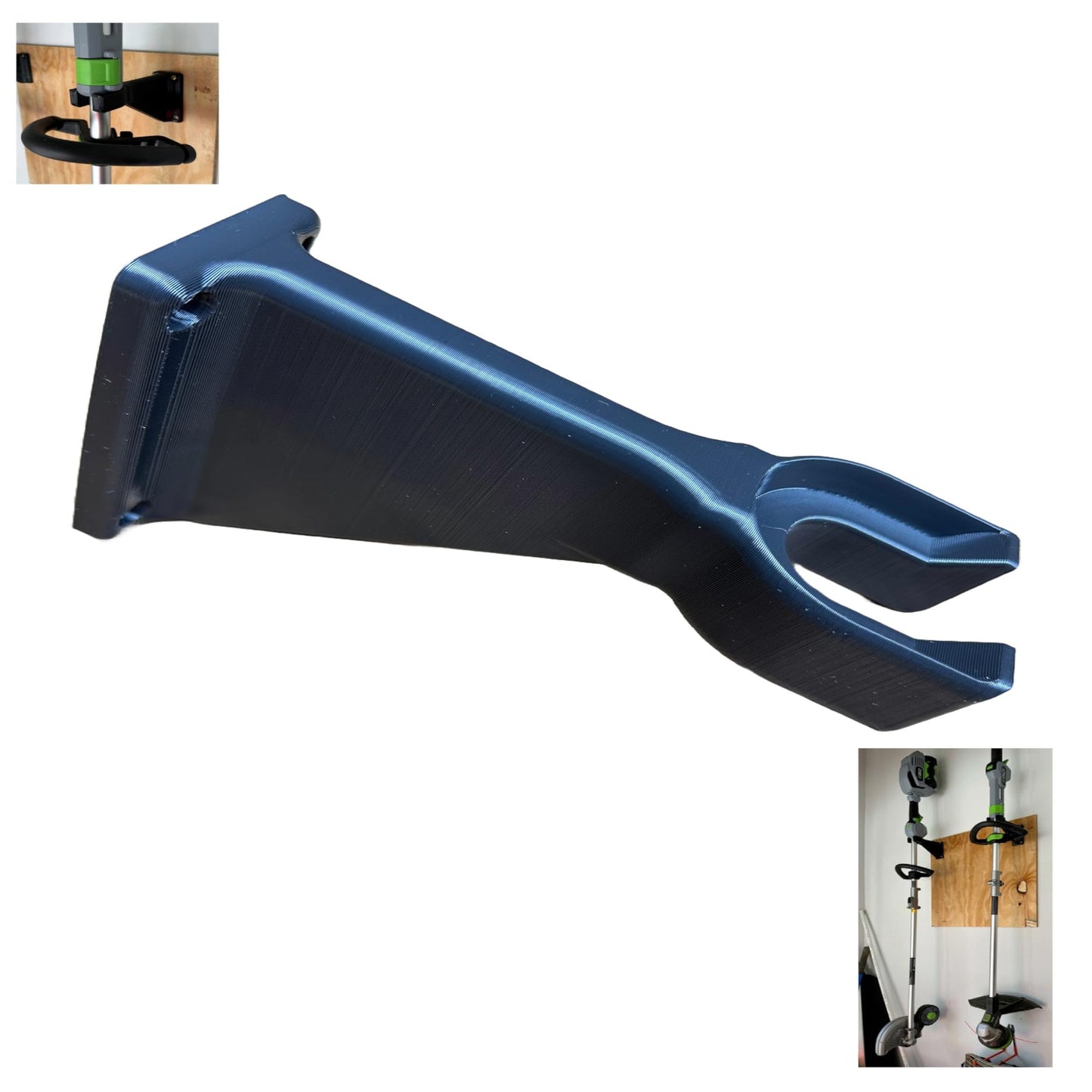 EGO 56V Trimmer and Edger Wall Mount Storage Solution