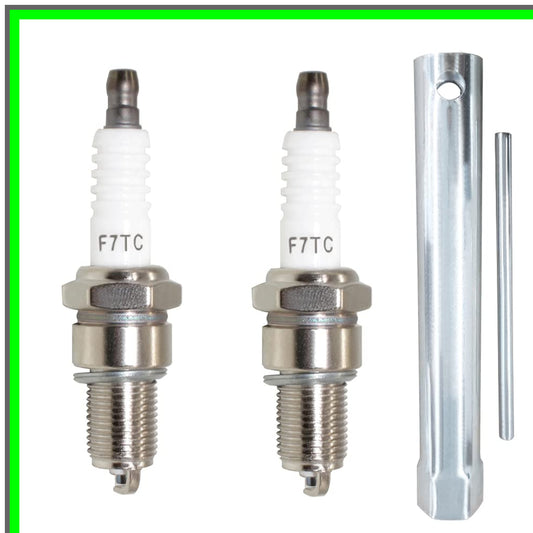 High-Performance Spark Plug Set for 4-Stroke Engines and Equipment