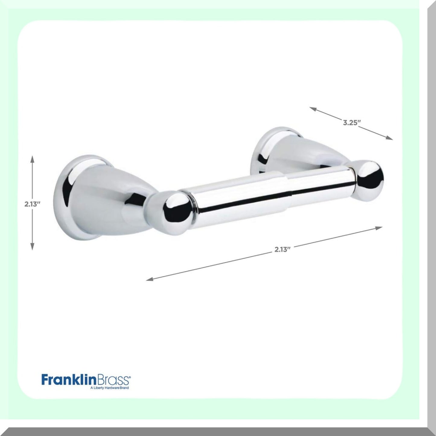 Bathroom Towel Bar Accessory Set in Chrome