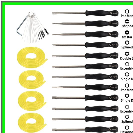 Carburetor Adjustment Tool Kit for 2 Cycle Small Engine Maintenance