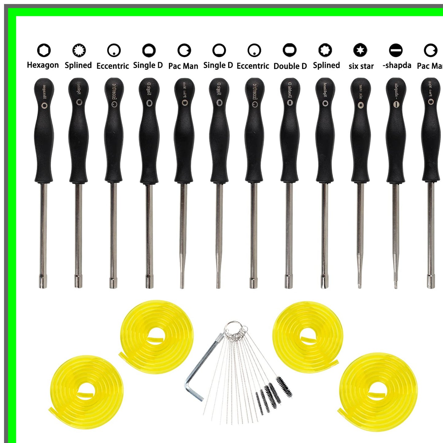 Carburetor Adjustment Tool Kit for 2 Cycle Small Engine Maintenance
