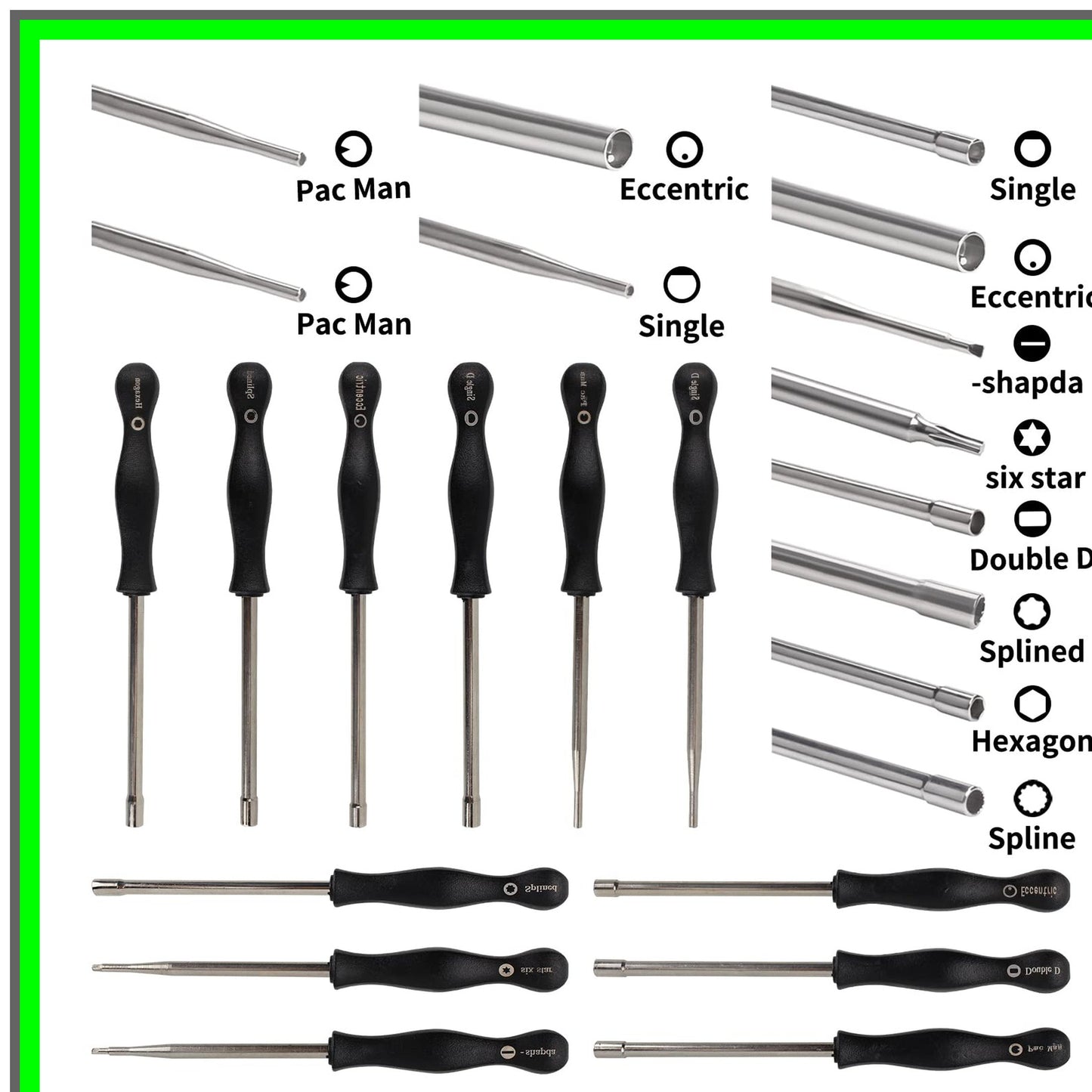 Carburetor Adjustment Tool Kit for 2 Cycle Small Engine Maintenance