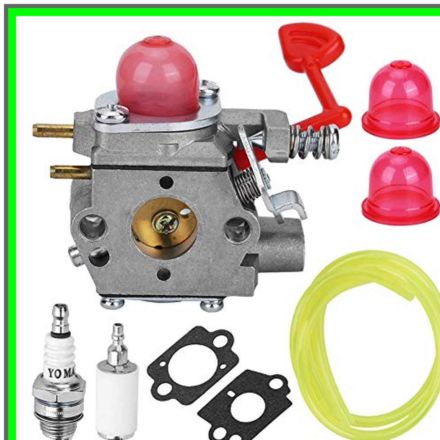 High-Performance Aluminum Carburetor Kit for 25CC Gas Blower 430 CFM