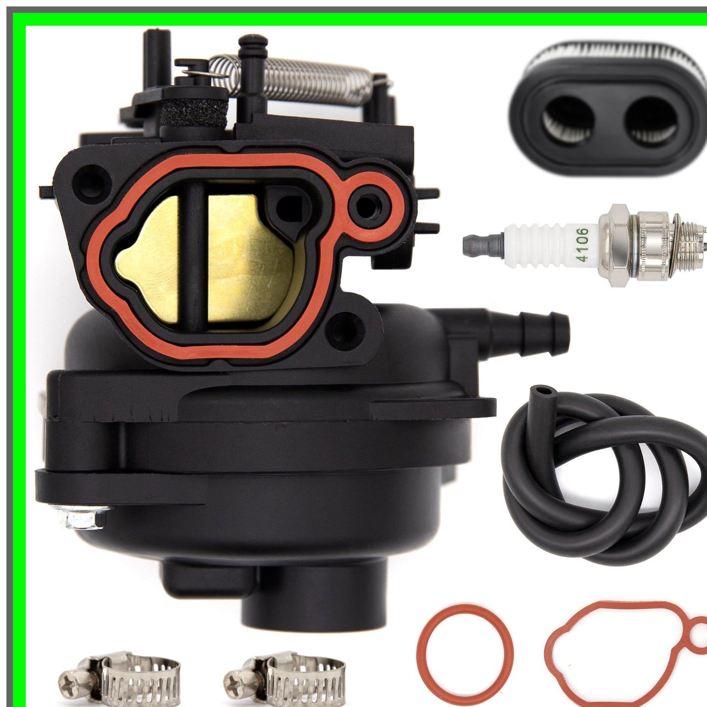 Carburetor Set with Spark Plug and Air Filter for Troy Bilt Engines