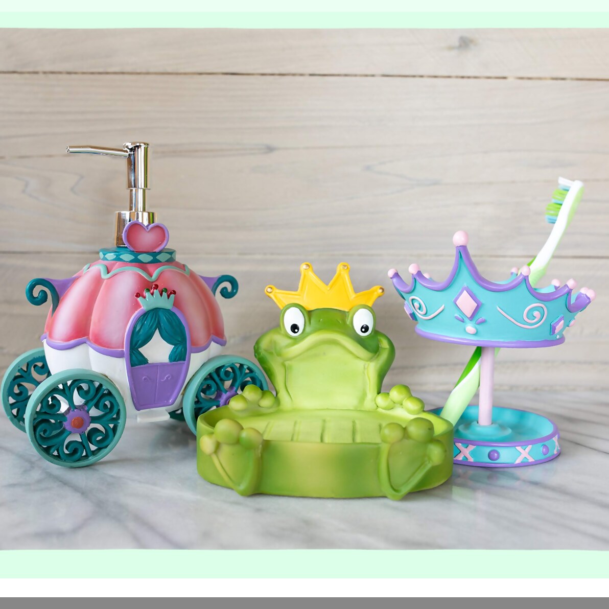Frog Soap Dish Princess Camryn Multi