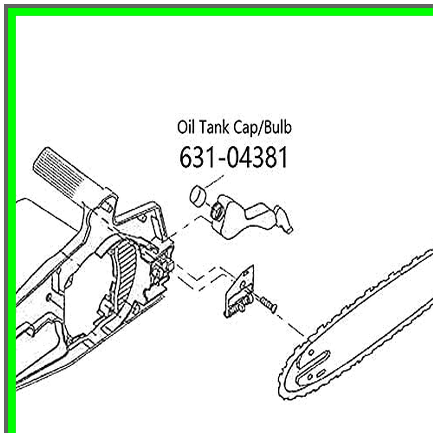 Remington Chainsaw Oil Cap Replacement Set for Efficient Performance