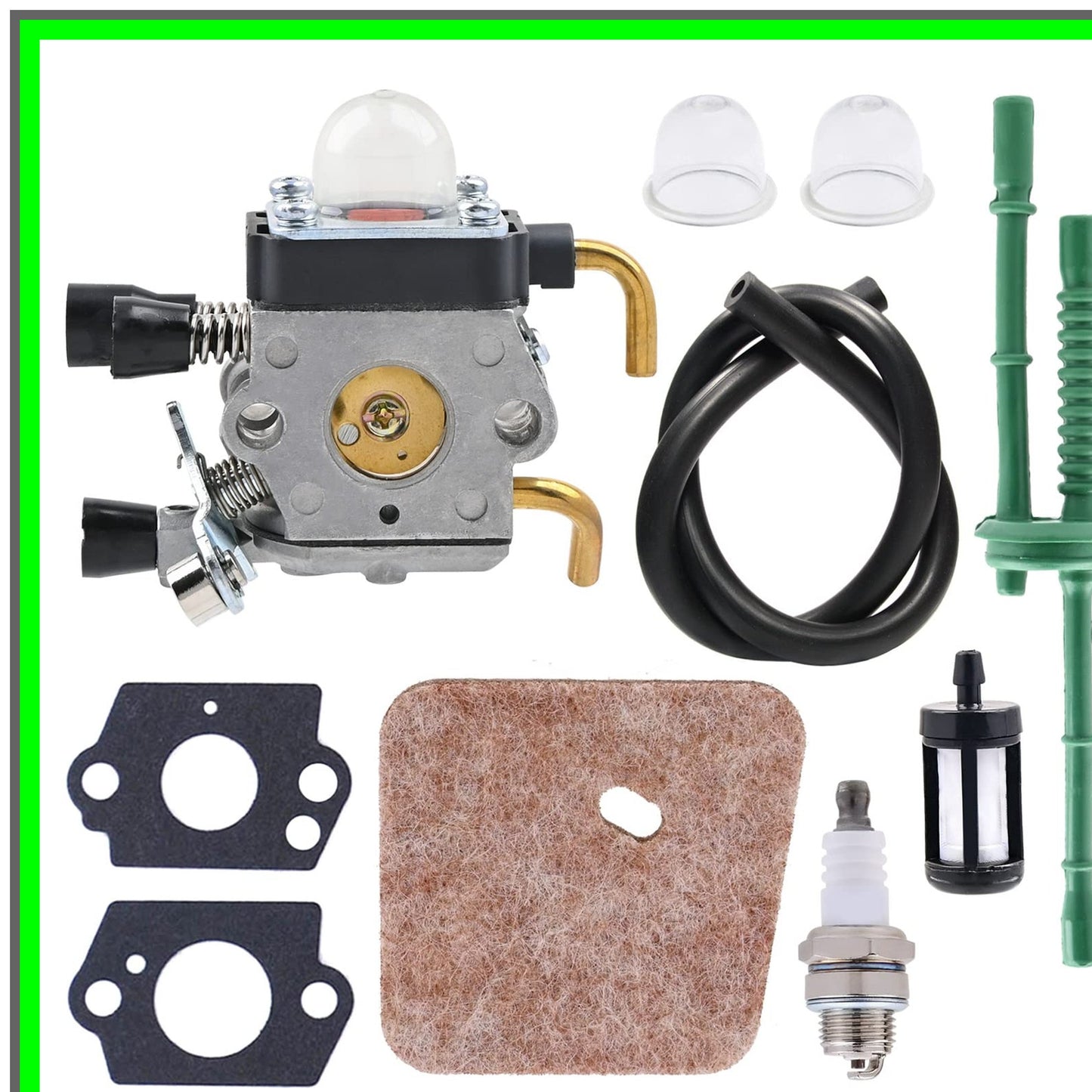 Stihl FS85 Carburetor and Maintenance Kit for String Trimmers and Tools