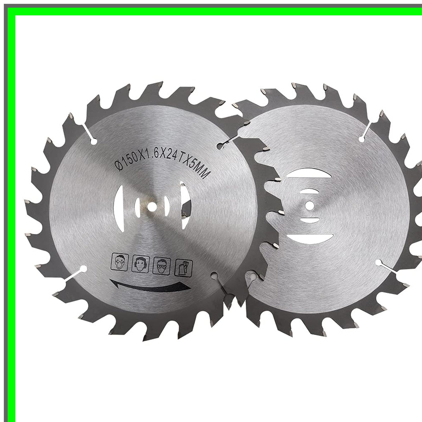 6 Inch Steel Saw Blades for Electric Brush Cutter Trimmer Attachments