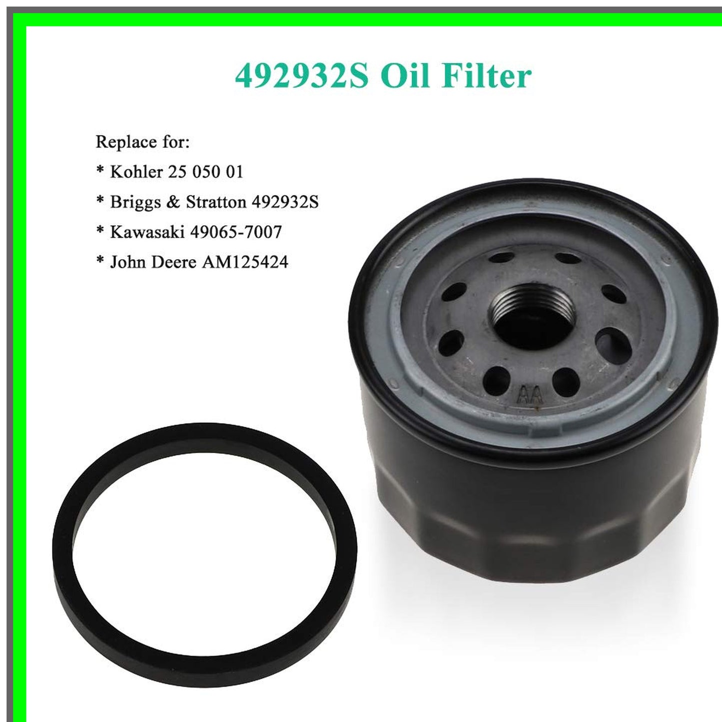 Briggs Stratton Intek V-Twin Air and Oil Filter Kit for 18-26 HP Engines