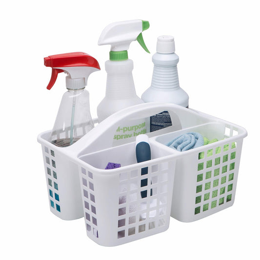 Plastic Portable Storage Utility Caddy Tote 12x9.2x7.5