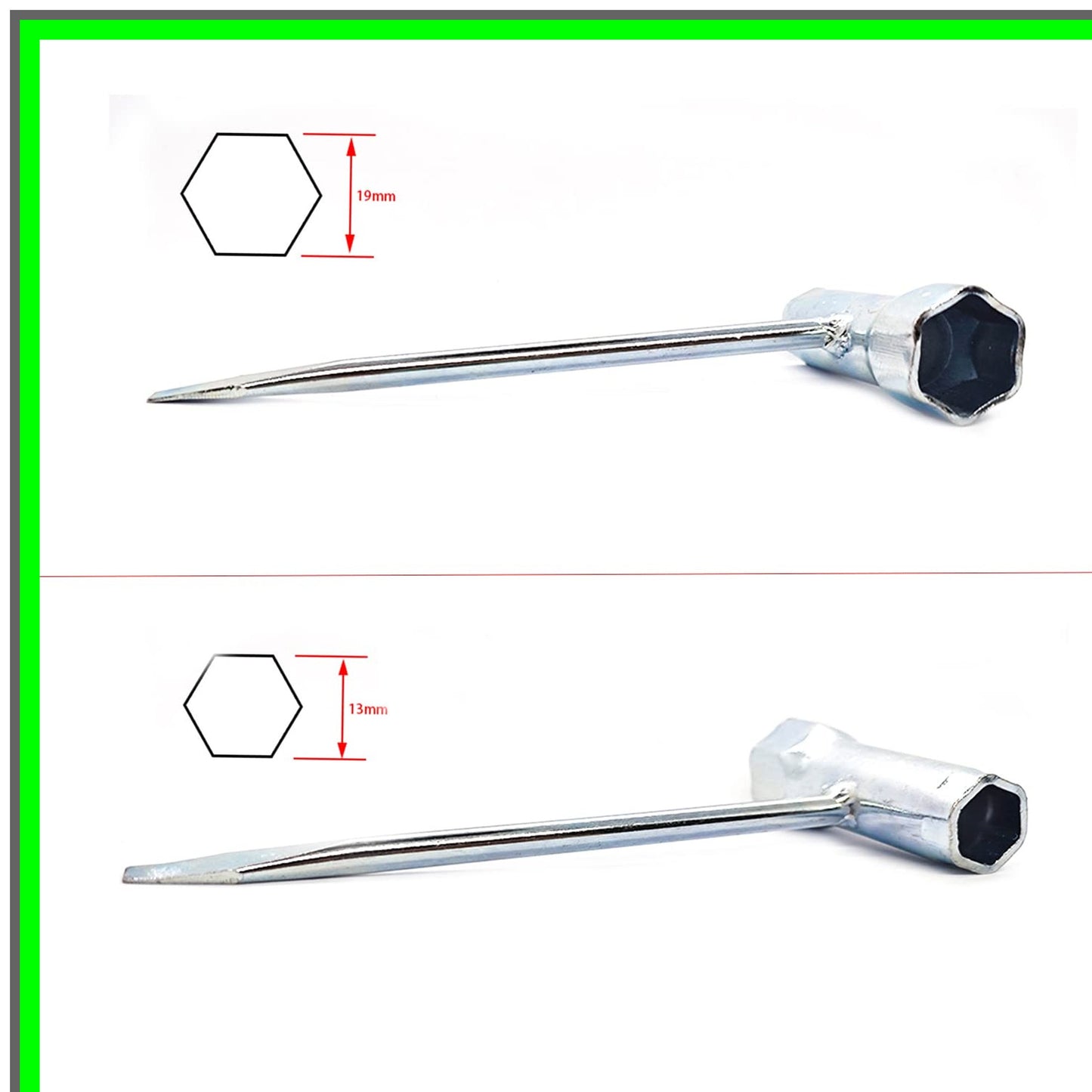 Chainsaw T-Wrench Set with 6 Bar Nuts for Stihl MS Series Maintenance