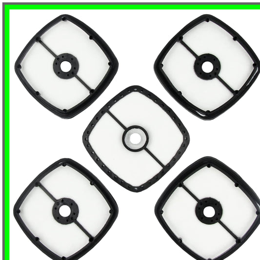 Air Filter Pack for SRM GT PAS PB Series Trimmers - 5 Count