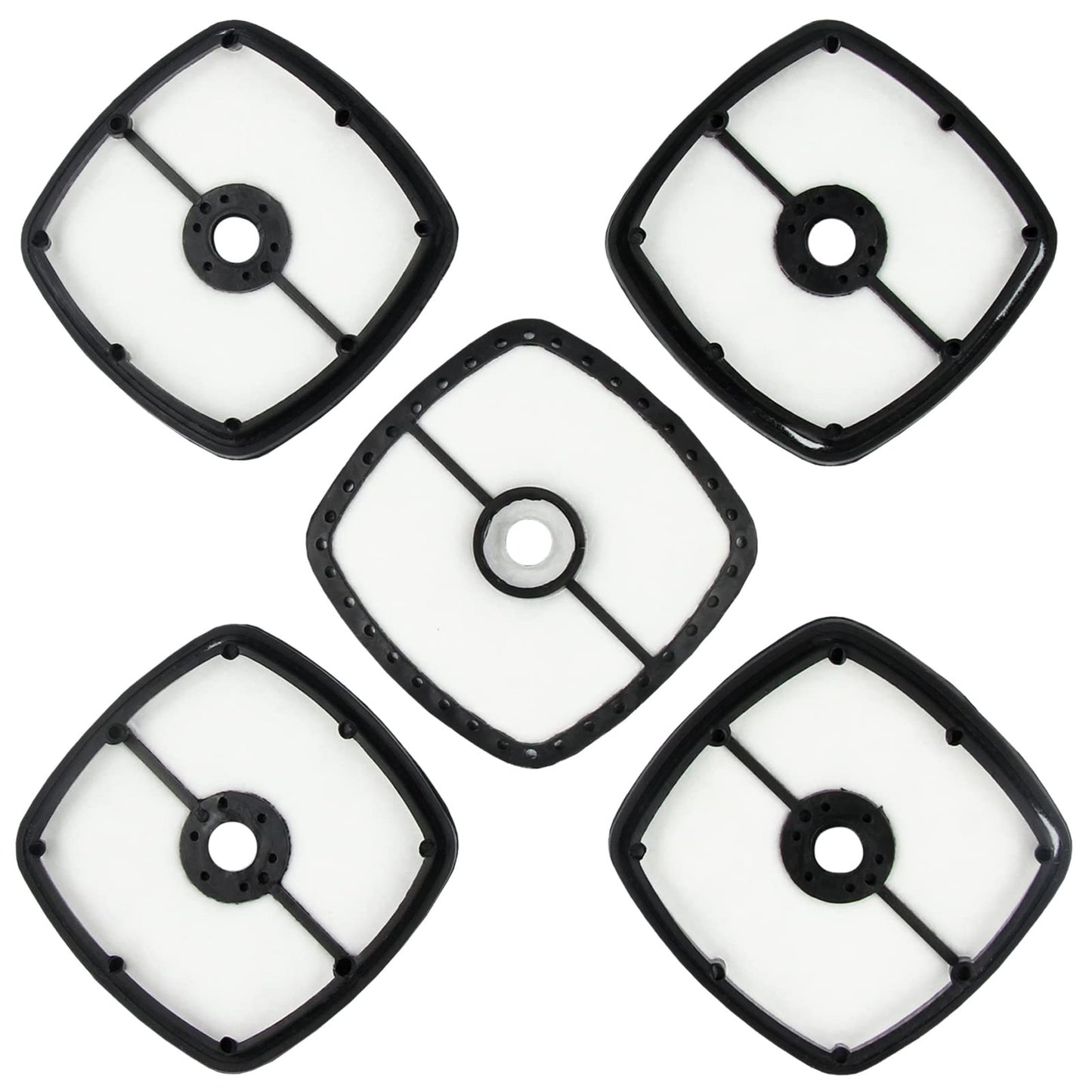 Air Filter Pack for SRM GT PAS PB Series Trimmers - 5 Count