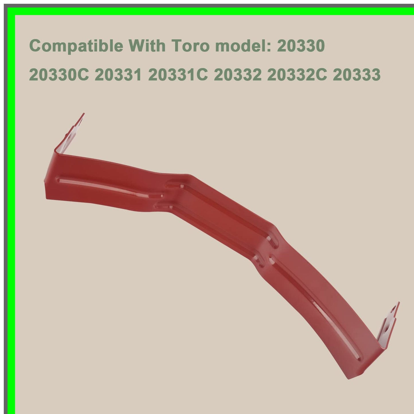 Baffle-Front Attachment for Toro 22 Recycler Lawn Mower Models 20330-20334