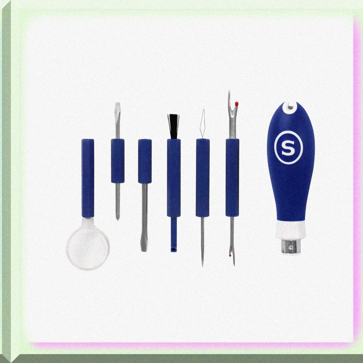 Sewer's Mate Multi Tool Kit 11 Tools Blue