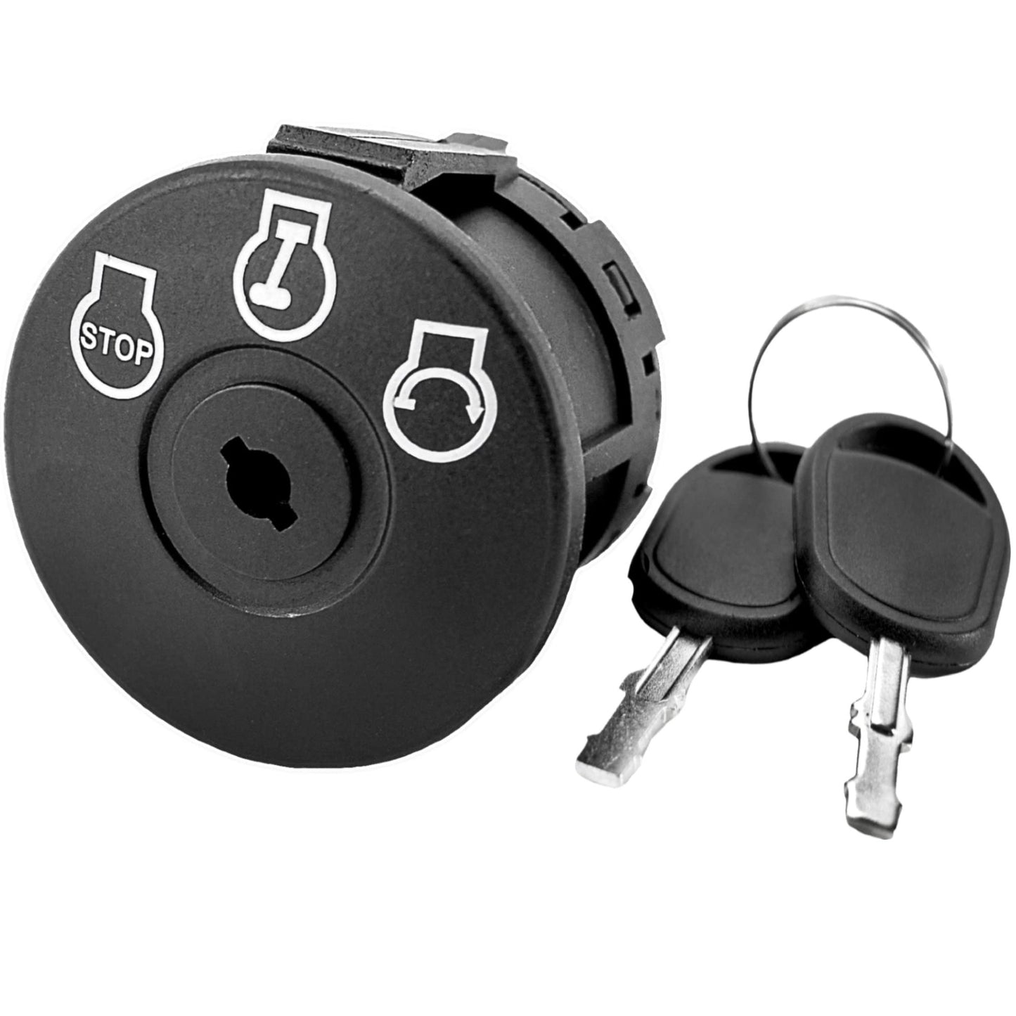 MTD Compatible Lawn Mower Ignition Switch with Key for 5 Terminal Models