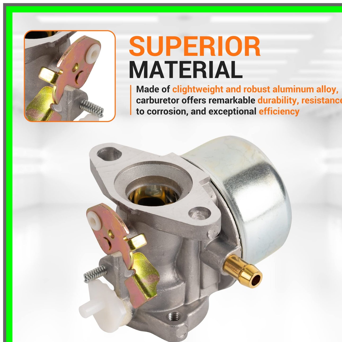 High-Performance Carburetor for BS Lawn Mower and Pressure Washer Engines