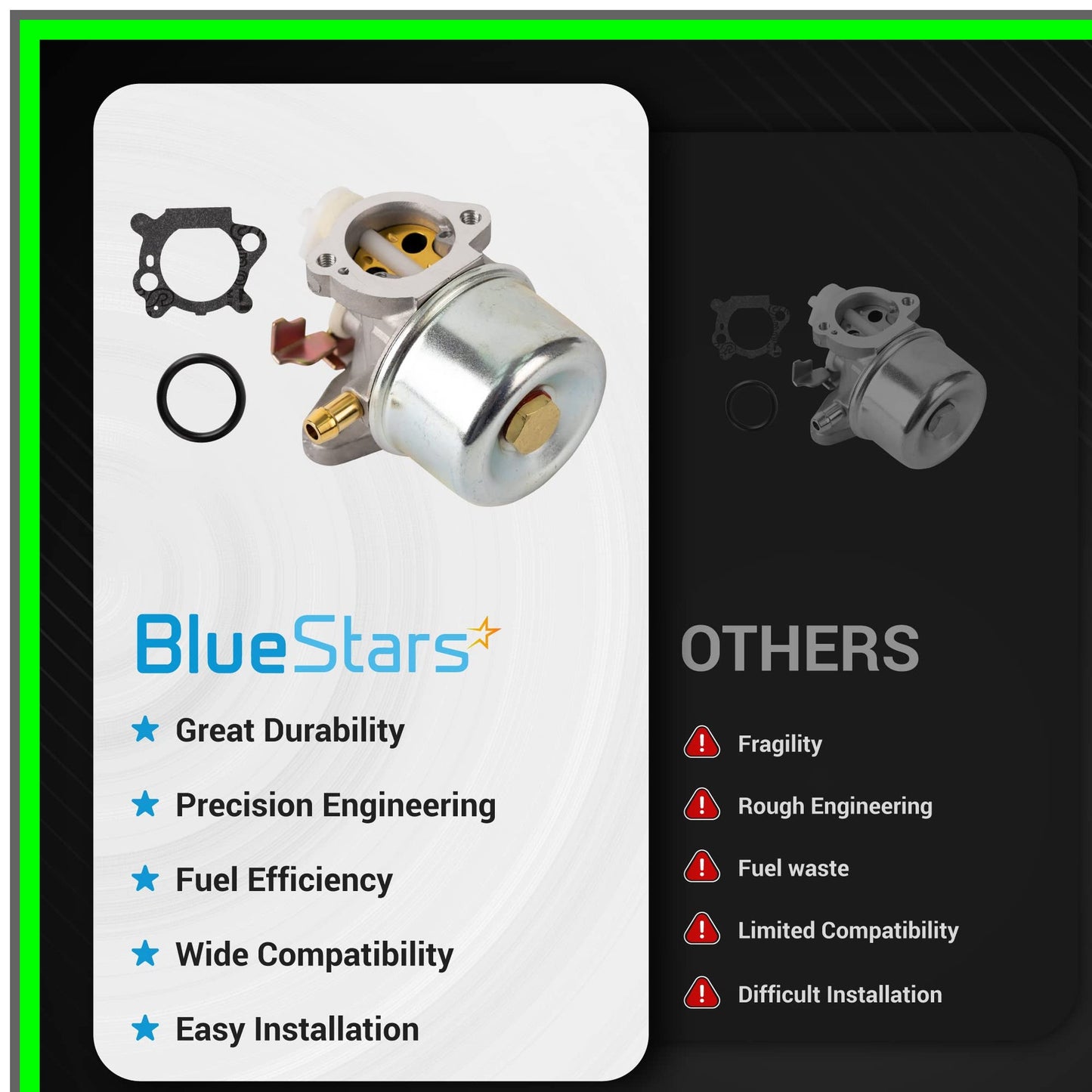 High-Performance Carburetor for BS Lawn Mower and Pressure Washer Engines