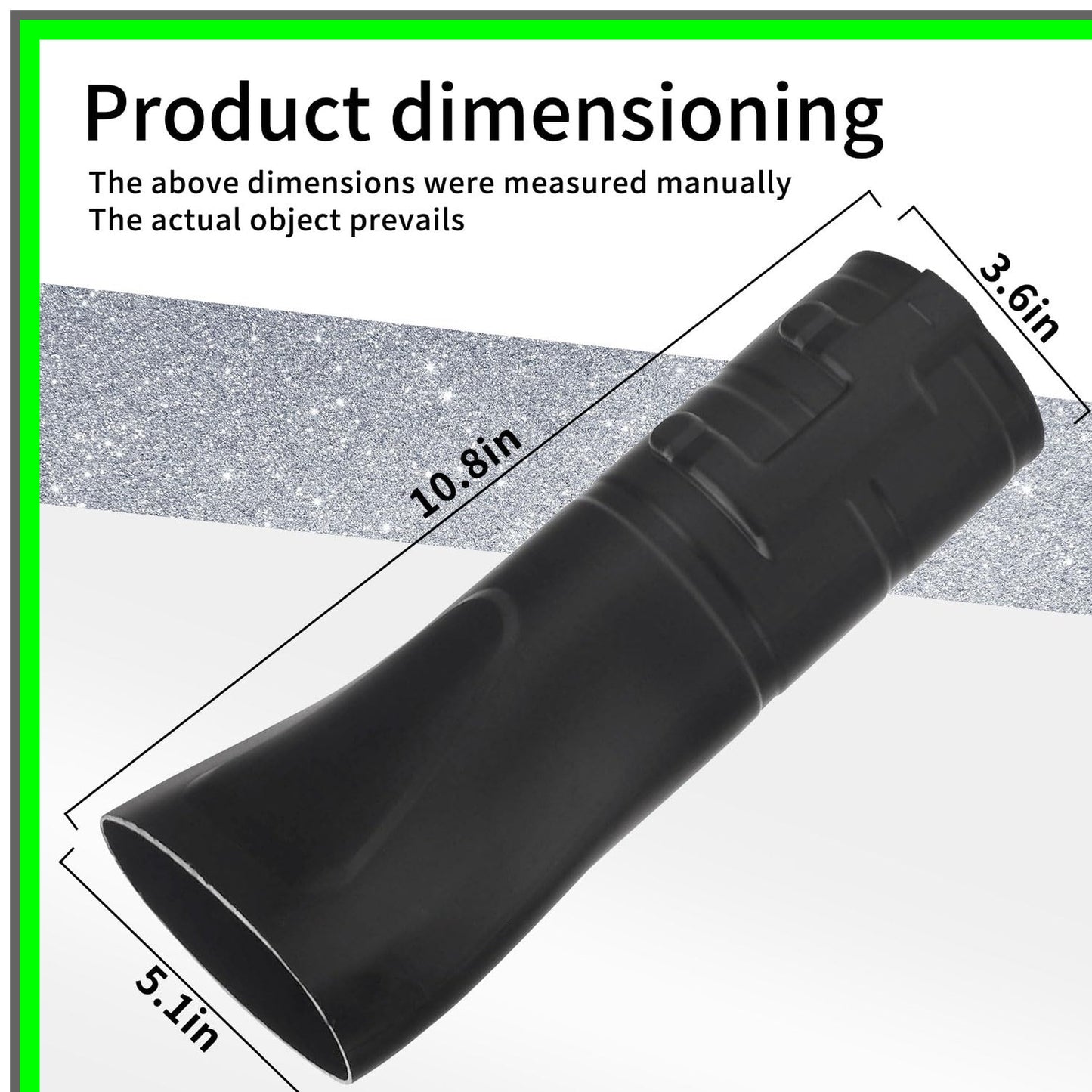 Flat End Nozzle for Makita X2 Blower - Boost Airflow with Easy Install
