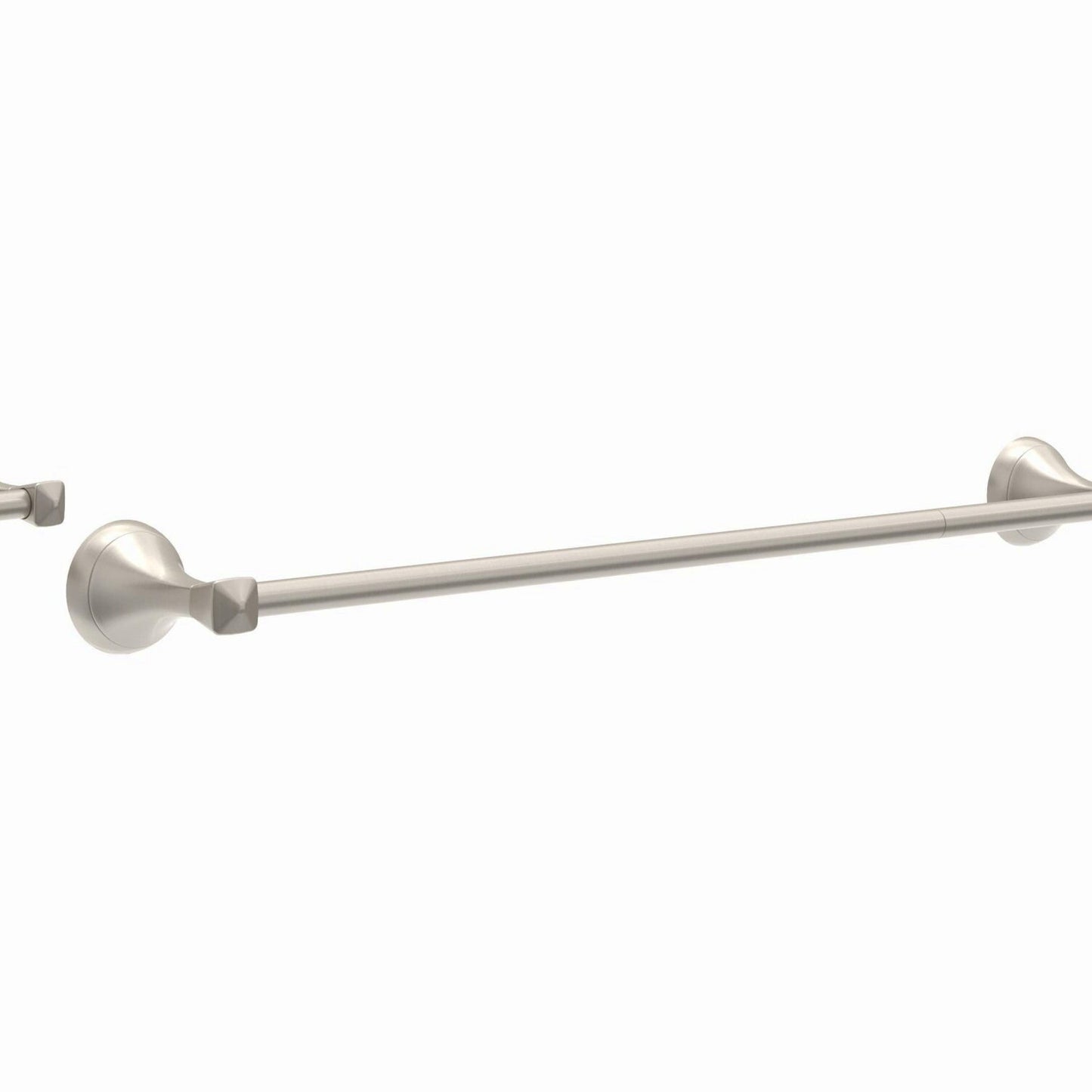 Esato 18" Towel Bar with 6" Extender Brushed Nickel